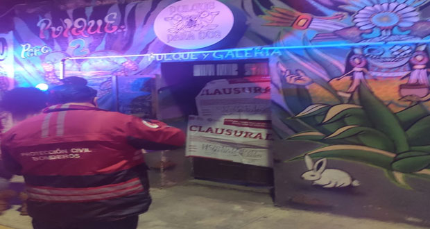 San Andrés Cholula clausura pulquería por no respetar decretos