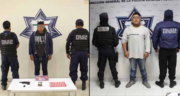 Detienen a huachigasero y narcomenudista en Puebla capital