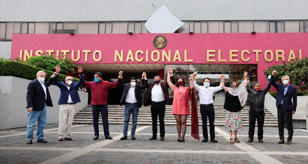 INE aprueba a 71 candidatos a CEN de Morena; Rojas impugnará