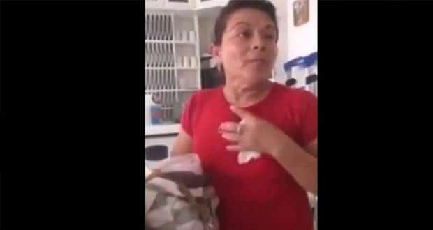 Reviven video de #LadyChiles para buscar a trabajadora agraviada
