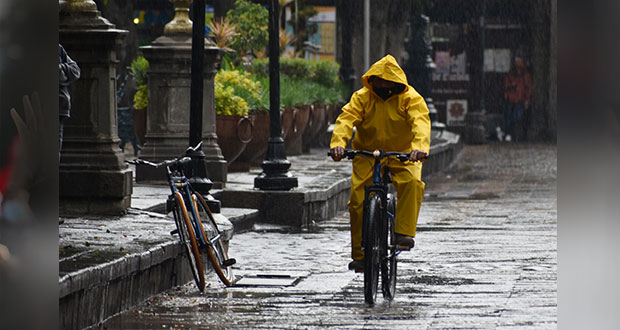 Prevén lluvias fuertes en Puebla y nieve o aguanieve en la sierra