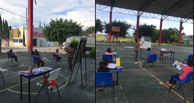 En Antorcha Popular 1, enseñan a leer y escribir