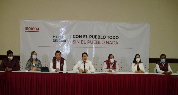 Delgado llama a la unidad en Morena de cara a renovar el CEN