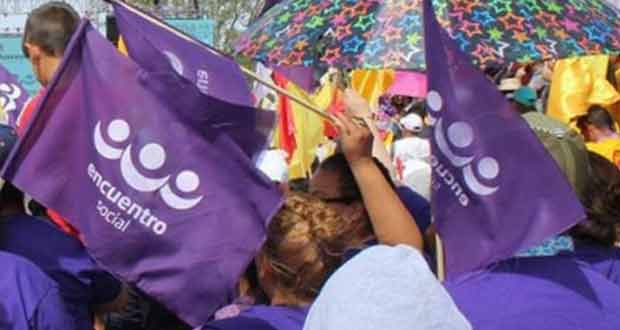 IEE valida al PES como "nuevo partido" de cara a elecciones de 2021