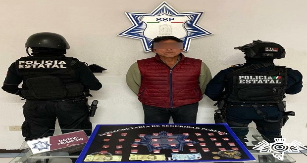 Capturan en Puebla capital a “El Tío Fer”, presunto narcomenudista