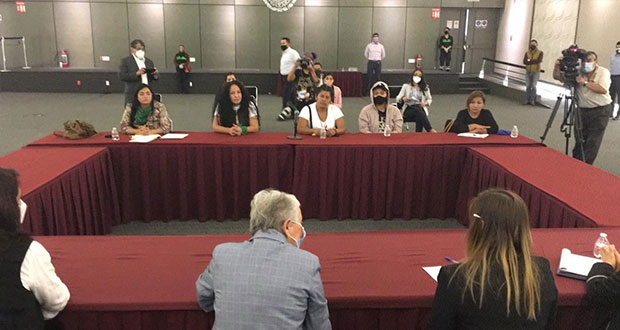 Segob anbre diálogo con mujeres que tomaron CNDH y promete diálogo