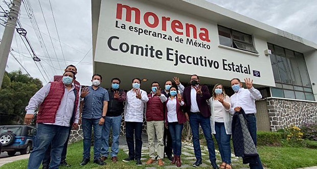 Morena inaugura nuevas instalaciones de dirigencia estatal en Puebla