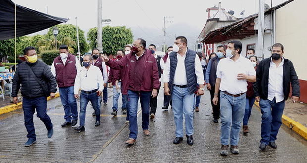 Continúan trabajos de rehabilitación por lluvias en Puebla: Segob