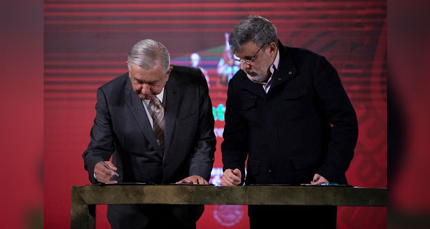 AMLO firma con ONU para resolver desabasto de medicinas pese a "intereses"