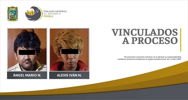 Dos sujetos van a prisión por presunto homicidio en Puebla capital