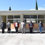 Tonantzin inaugura aula y baños en la secundaria Luis Enrique Erro