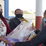 Tonantzin inaugura aula y baños en la secundaria Luis Enrique Erro