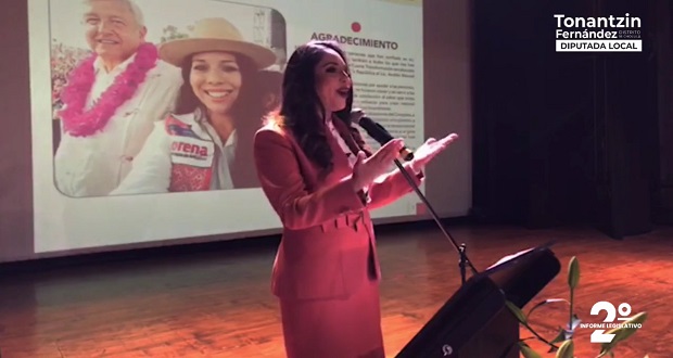 Tonantzin destaca en segundo informe iniciativas y gestiones por 17 mdp