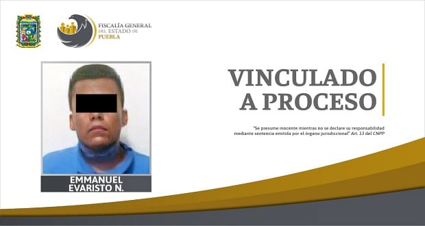 Vinculan a proceso a sujeto por violación de una menor en Puebla