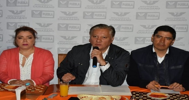 Movimiento Ciudadano irá solo en elecciones de 2021 en Puebla