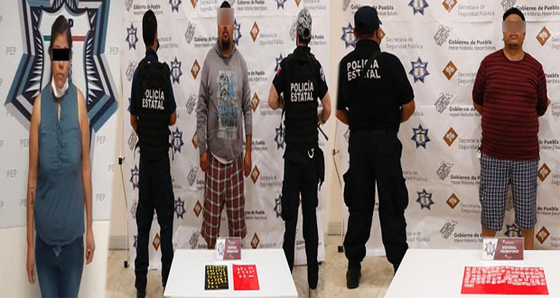 SSP captura a 2 narcomenudistas y a operadora de “El Chupón”
