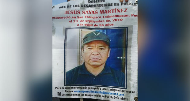 A sus 56 años, Jesús Zayas desapareció mientras trabajaba como velador