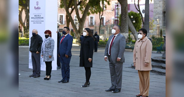 Ayuntamiento conmemora 110 aniversario luctuoso de hermanos Serdán
