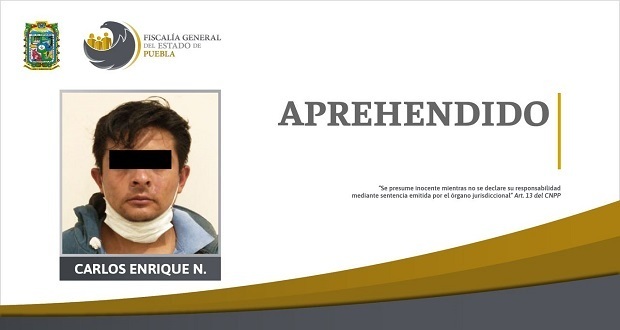 Detienen a feminicida de mujer en Zacatlán; también mató a niño