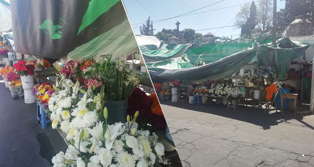 En Día de Muertos. luce desierto el Panteón Municipal a causa del Covid-19