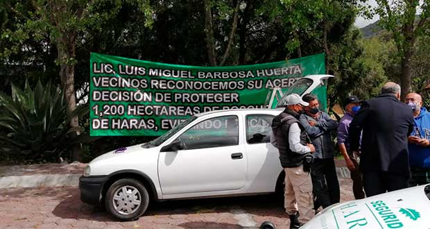 Haghenbeck amenaza ante protección del bosque de Haras, acusan