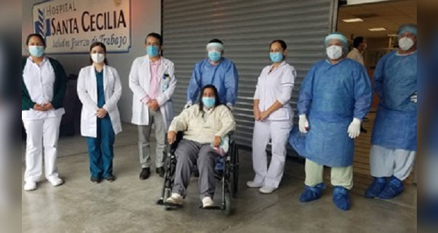 María Trinidad estuvo 14 días intubada por Covid; ya está recuperada