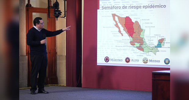Puebla sumará ocho semanas en semáforo amarillo por Covid: SS federal