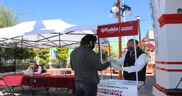 En módulo, Contraloría municipal recibe quejas contra funcionarios