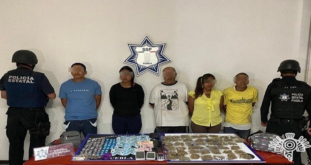 Capturan a cinco narcomenudistas de “El Pelón” en Balcones del Sur