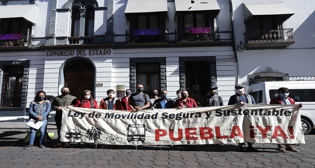 Urgen al Congreso de Puebla ley que priorice la movilidad peatonal