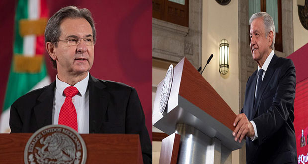 López Obrador propone a Esteban Moctezuma como embajador en EU