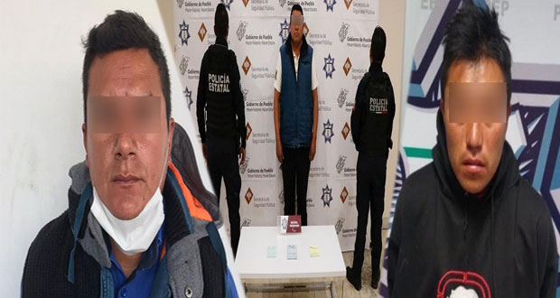 SSP detiene a dos huachicoleros y un narcovendedor en Puebla