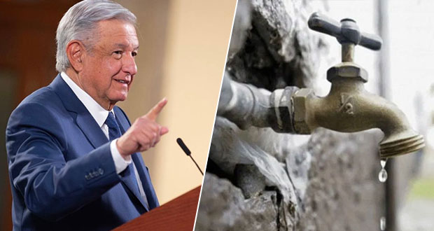 AMLO descarta reforma para estatizar agua; “se puede detener privatización”