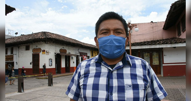 Artesanos de Zautla, afectados por los cierres de las plazas