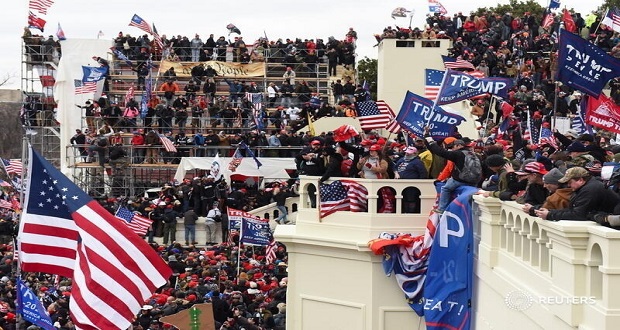 Corte de Colorado descalifica a Trump para elecciones del 2024, por insurrección. Foto: Twitter/@ReutersLatam
