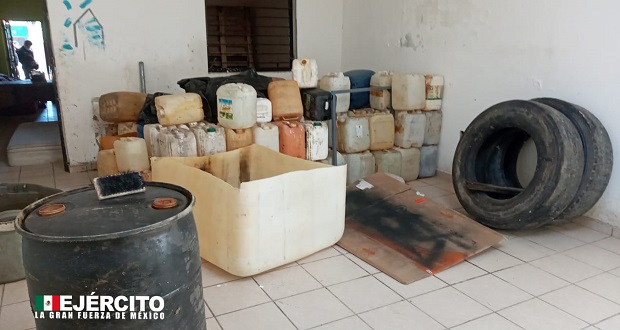 En Venustiano Carranza, recuperan 26 mil 350 litros de hidrocarburo