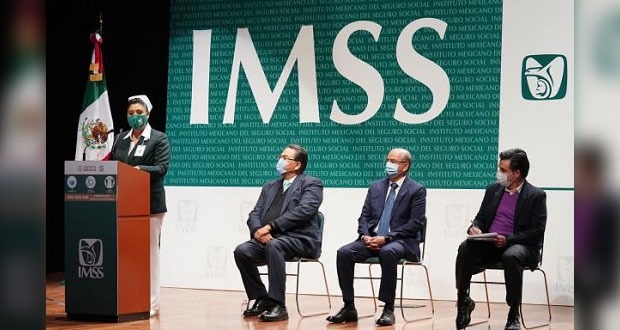 IMSS reconoce entrega de personal de enfermería ante pandemia