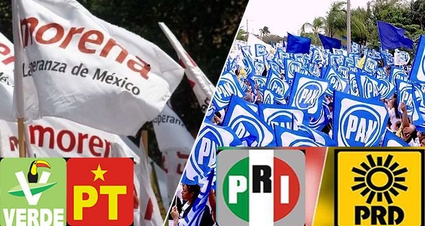 INE aprueba coaliciones "Va Por México" y "Juntos Hacemos Historia"