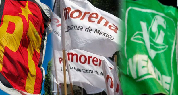 JHH va en 12 distritos federales; Morena se queda con 6, PT con 4 y PVEM con 2