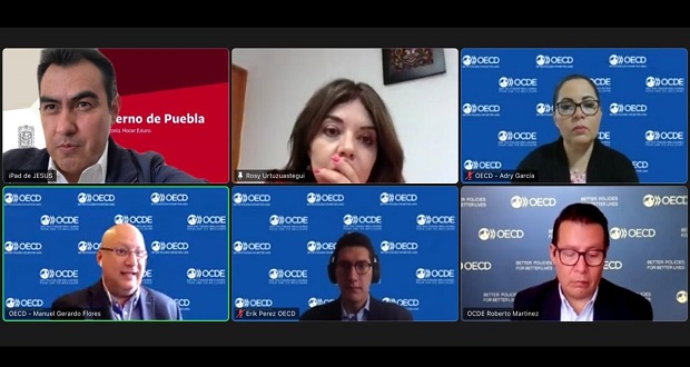 Alianza de OCDE y gobierno de Puebla ayudará a reactivar economía 