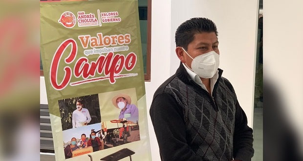Con programa “Maquinaria 2021”, impulsarán campo de San Andrés 