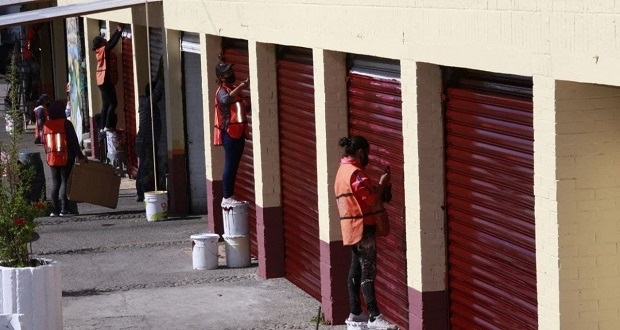 Rehabilitación de mercados en Puebla capital lleva avance del 69%