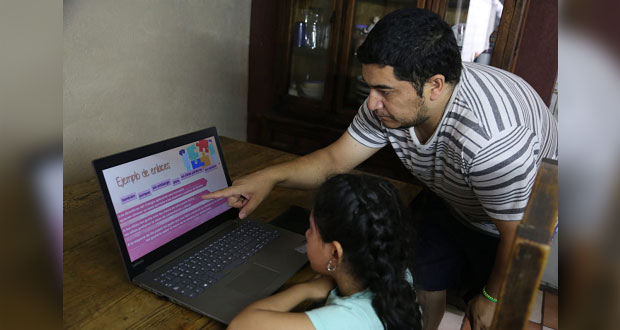 Un millón 700 mil alumnos retomarán educación a distancia en Puebla