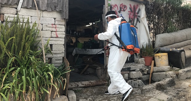 Antorcha apoya a contagiados de covid en Balcones del Sur