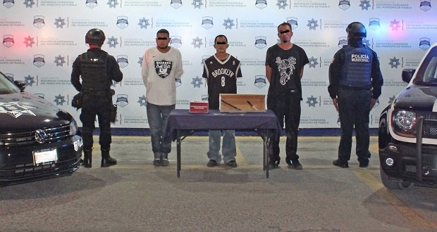 Detienen a tres probables integrantes de la banda de Los Pelones
