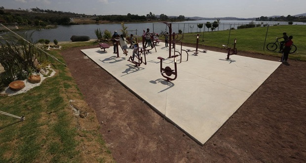 Inspectoría Buena Vista Tetela ya tiene gimnasio al aire libre