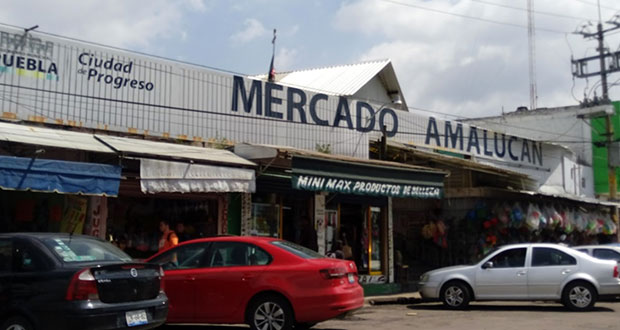 Gobierno estatal intervino para concretar obras en mercado Amalucan