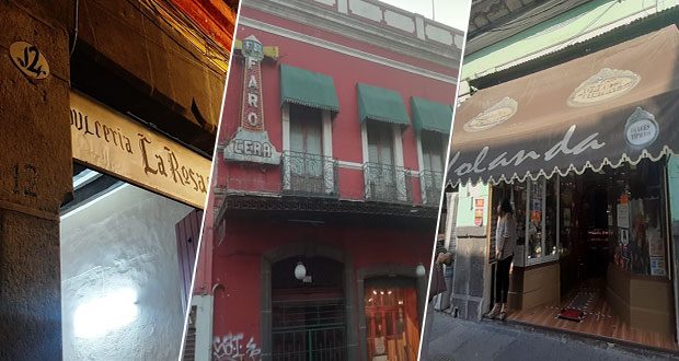 Pese a Covid, negocios centenarios del CH de Puebla se mantienen operando