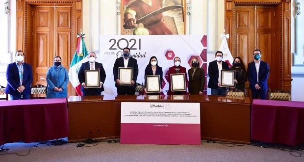 Reconocen a dependencias por rectificación de norma laboral 