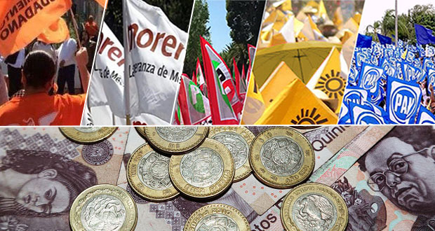 Sancionan con 21.3 mdp a partidos de Puebla; Morena concentra 52% de multas